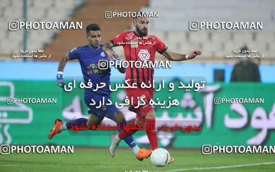 1554450, Tehran, Iran, لیگ برتر فوتبال ایران، Persian Gulf Cup، Week 8، First Leg، Esteghlal 2 v 2 Persepolis on 2021/01/11 at Azadi Stadium