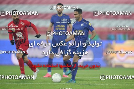 1554541, Tehran, Iran, لیگ برتر فوتبال ایران، Persian Gulf Cup، Week 8، First Leg، Esteghlal 2 v 2 Persepolis on 2021/01/11 at Azadi Stadium