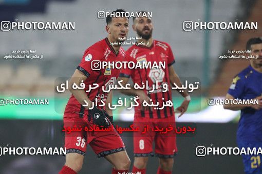1554472, Tehran, Iran, لیگ برتر فوتبال ایران، Persian Gulf Cup، Week 8، First Leg، Esteghlal 2 v 2 Persepolis on 2021/01/11 at Azadi Stadium
