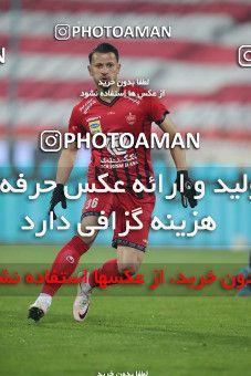 1554399, Tehran, Iran, لیگ برتر فوتبال ایران، Persian Gulf Cup، Week 8، First Leg، Esteghlal 2 v 2 Persepolis on 2021/01/11 at Azadi Stadium