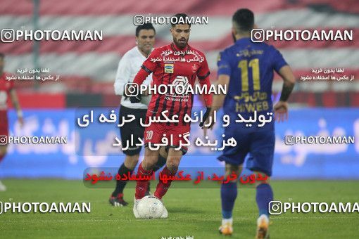 1554574, Tehran, Iran, لیگ برتر فوتبال ایران، Persian Gulf Cup، Week 8، First Leg، Esteghlal 2 v 2 Persepolis on 2021/01/11 at Azadi Stadium