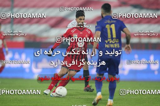 1554584, Tehran, Iran, لیگ برتر فوتبال ایران، Persian Gulf Cup، Week 8، First Leg، Esteghlal 2 v 2 Persepolis on 2021/01/11 at Azadi Stadium