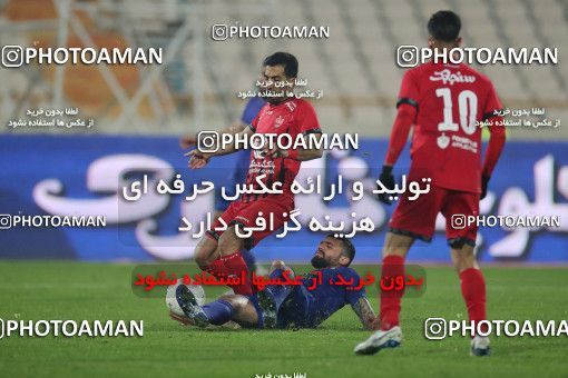 1554416, Tehran, Iran, لیگ برتر فوتبال ایران، Persian Gulf Cup، Week 8، First Leg، Esteghlal 2 v 2 Persepolis on 2021/01/11 at Azadi Stadium
