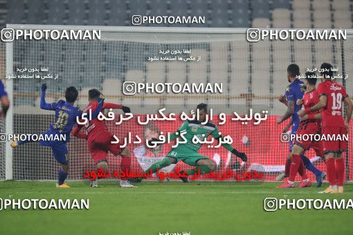 1554510, Tehran, Iran, لیگ برتر فوتبال ایران، Persian Gulf Cup، Week 8، First Leg، Esteghlal 2 v 2 Persepolis on 2021/01/11 at Azadi Stadium