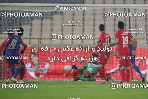 1554387, Tehran, Iran, لیگ برتر فوتبال ایران، Persian Gulf Cup، Week 8، First Leg، Esteghlal 2 v 2 Persepolis on 2021/01/11 at Azadi Stadium