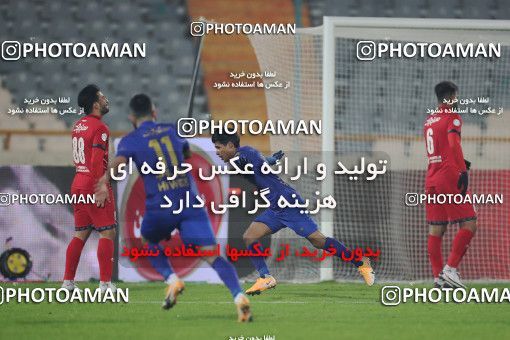 1554523, Tehran, Iran, لیگ برتر فوتبال ایران، Persian Gulf Cup، Week 8، First Leg، Esteghlal 2 v 2 Persepolis on 2021/01/11 at Azadi Stadium