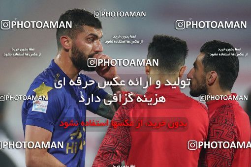 1554398, Tehran, Iran, لیگ برتر فوتبال ایران، Persian Gulf Cup، Week 8، First Leg، Esteghlal 2 v 2 Persepolis on 2021/01/11 at Azadi Stadium