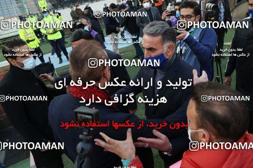 1553655, Tehran, Iran, لیگ برتر فوتبال ایران، Persian Gulf Cup، Week 8، First Leg، Esteghlal 2 v 2 Persepolis on 2021/01/11 at Azadi Stadium