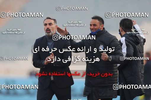 1553719, Tehran, Iran, لیگ برتر فوتبال ایران، Persian Gulf Cup، Week 8، First Leg، Esteghlal 2 v 2 Persepolis on 2021/01/11 at Azadi Stadium