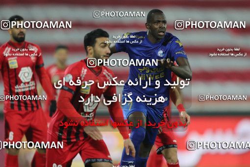 1553756, Tehran, Iran, لیگ برتر فوتبال ایران، Persian Gulf Cup، Week 8، First Leg، Esteghlal 2 v 2 Persepolis on 2021/01/11 at Azadi Stadium