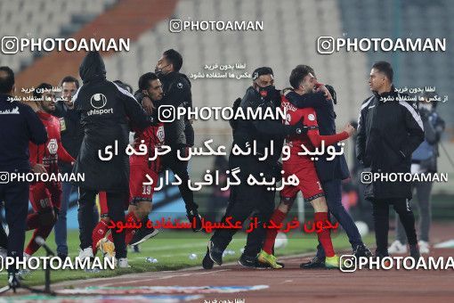 1553689, Tehran, Iran, لیگ برتر فوتبال ایران، Persian Gulf Cup، Week 8، First Leg، Esteghlal 2 v 2 Persepolis on 2021/01/11 at Azadi Stadium