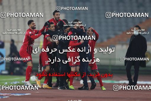 1553763, Tehran, Iran, لیگ برتر فوتبال ایران، Persian Gulf Cup، Week 8، First Leg، Esteghlal 2 v 2 Persepolis on 2021/01/11 at Azadi Stadium