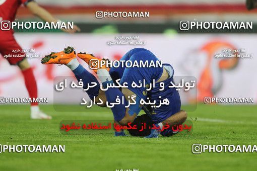 1553639, Tehran, Iran, لیگ برتر فوتبال ایران، Persian Gulf Cup، Week 8، First Leg، Esteghlal 2 v 2 Persepolis on 2021/01/11 at Azadi Stadium