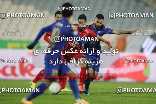 1553682, Tehran, Iran, لیگ برتر فوتبال ایران، Persian Gulf Cup، Week 8، First Leg، Esteghlal 2 v 2 Persepolis on 2021/01/11 at Azadi Stadium