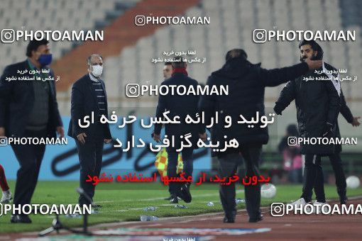 1553683, Tehran, Iran, لیگ برتر فوتبال ایران، Persian Gulf Cup، Week 8، First Leg، Esteghlal 2 v 2 Persepolis on 2021/01/11 at Azadi Stadium