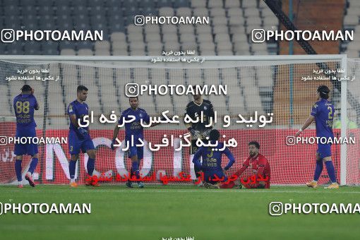1553674, Tehran, Iran, لیگ برتر فوتبال ایران، Persian Gulf Cup، Week 8، First Leg، Esteghlal 2 v 2 Persepolis on 2021/01/11 at Azadi Stadium