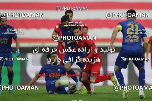 1553738, Tehran, Iran, لیگ برتر فوتبال ایران، Persian Gulf Cup، Week 8، First Leg، Esteghlal 2 v 2 Persepolis on 2021/01/11 at Azadi Stadium