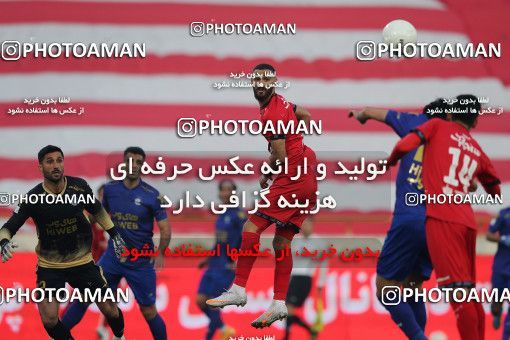 1553693, Tehran, Iran, لیگ برتر فوتبال ایران، Persian Gulf Cup، Week 8، First Leg، Esteghlal 2 v 2 Persepolis on 2021/01/11 at Azadi Stadium