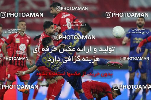 1553772, Tehran, Iran, لیگ برتر فوتبال ایران، Persian Gulf Cup، Week 8، First Leg، Esteghlal 2 v 2 Persepolis on 2021/01/11 at Azadi Stadium