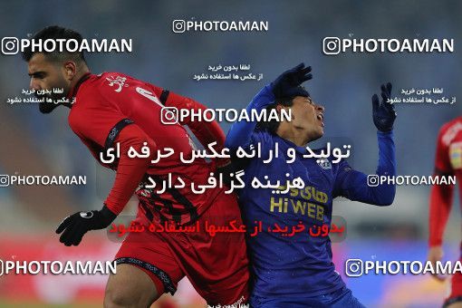 1553665, Tehran, Iran, لیگ برتر فوتبال ایران، Persian Gulf Cup، Week 8، First Leg، Esteghlal 2 v 2 Persepolis on 2021/01/11 at Azadi Stadium