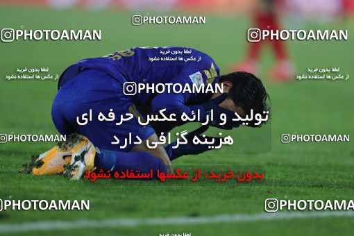 1553701, Tehran, Iran, لیگ برتر فوتبال ایران، Persian Gulf Cup، Week 8، First Leg، Esteghlal 2 v 2 Persepolis on 2021/01/11 at Azadi Stadium