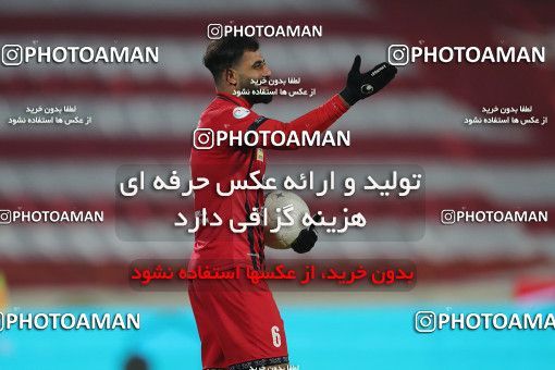 1553680, Tehran, Iran, لیگ برتر فوتبال ایران، Persian Gulf Cup، Week 8، First Leg، Esteghlal 2 v 2 Persepolis on 2021/01/11 at Azadi Stadium