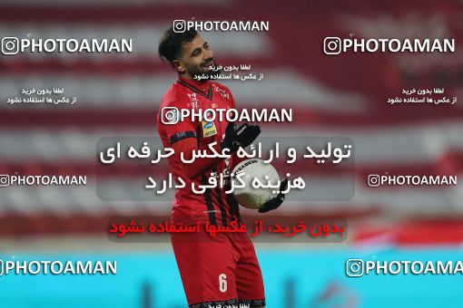 1553798, Tehran, Iran, لیگ برتر فوتبال ایران، Persian Gulf Cup، Week 8، First Leg، Esteghlal 2 v 2 Persepolis on 2021/01/11 at Azadi Stadium