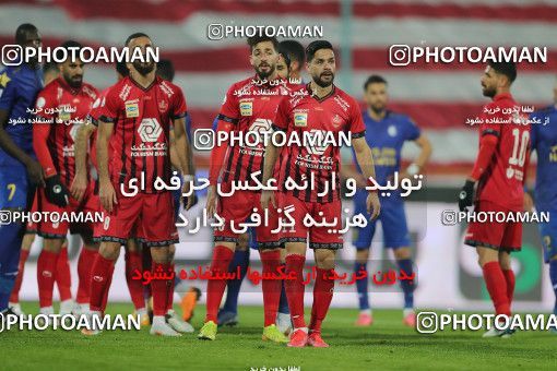 1553681, Tehran, Iran, لیگ برتر فوتبال ایران، Persian Gulf Cup، Week 8، First Leg، Esteghlal 2 v 2 Persepolis on 2021/01/11 at Azadi Stadium