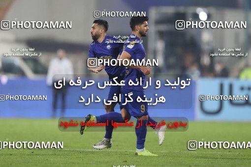 1553728, Tehran, Iran, لیگ برتر فوتبال ایران، Persian Gulf Cup، Week 8، First Leg، Esteghlal 2 v 2 Persepolis on 2021/01/11 at Azadi Stadium