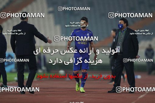 1553776, Tehran, Iran, لیگ برتر فوتبال ایران، Persian Gulf Cup، Week 8، First Leg، Esteghlal 2 v 2 Persepolis on 2021/01/11 at Azadi Stadium