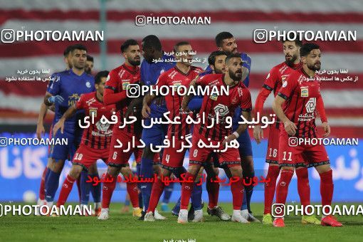 1553804, Tehran, Iran, لیگ برتر فوتبال ایران، Persian Gulf Cup، Week 8، First Leg، Esteghlal 2 v 2 Persepolis on 2021/01/11 at Azadi Stadium