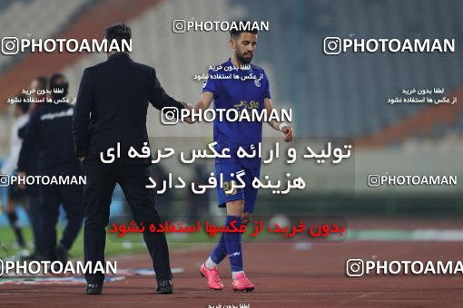 1553740, Tehran, Iran, لیگ برتر فوتبال ایران، Persian Gulf Cup، Week 8، First Leg، Esteghlal 2 v 2 Persepolis on 2021/01/11 at Azadi Stadium