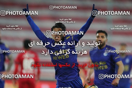 1553741, Tehran, Iran, لیگ برتر فوتبال ایران، Persian Gulf Cup، Week 8، First Leg، Esteghlal 2 v 2 Persepolis on 2021/01/11 at Azadi Stadium