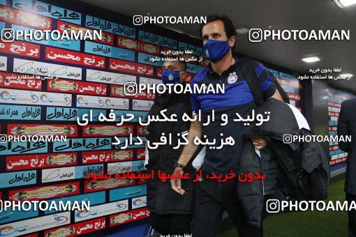 1553879, Tehran, Iran, لیگ برتر فوتبال ایران، Persian Gulf Cup، Week 8، First Leg، Esteghlal 2 v 2 Persepolis on 2021/01/11 at Azadi Stadium