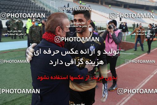 1553871, Tehran, Iran, لیگ برتر فوتبال ایران، Persian Gulf Cup، Week 8، First Leg، Esteghlal 2 v 2 Persepolis on 2021/01/11 at Azadi Stadium