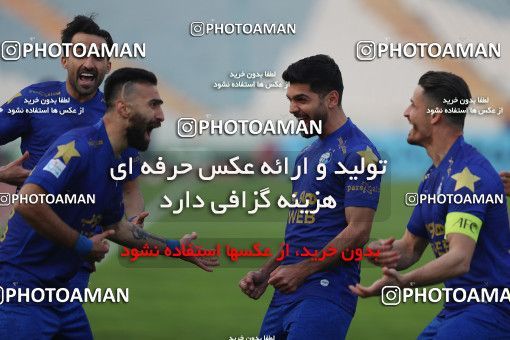 1553937, Tehran, Iran, لیگ برتر فوتبال ایران، Persian Gulf Cup، Week 8، First Leg، Esteghlal 2 v 2 Persepolis on 2021/01/11 at Azadi Stadium