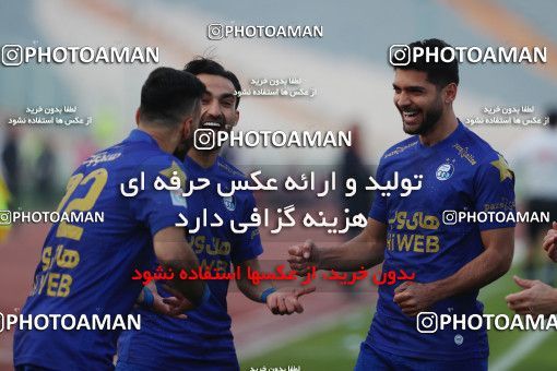 1553943, Tehran, Iran, لیگ برتر فوتبال ایران، Persian Gulf Cup، Week 8، First Leg، Esteghlal 2 v 2 Persepolis on 2021/01/11 at Azadi Stadium