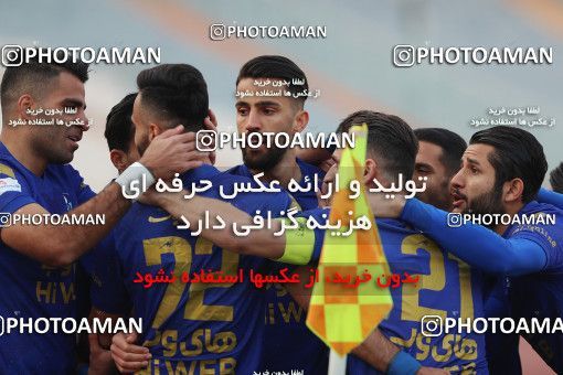 1553819, لیگ برتر فوتبال ایران، Persian Gulf Cup، Week 8، First Leg، 2021/01/11، Tehran، Azadi Stadium، Esteghlal 2 - 2 Persepolis