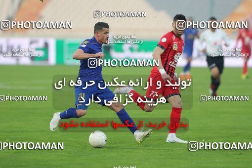 1553946, Tehran, Iran, لیگ برتر فوتبال ایران، Persian Gulf Cup، Week 8، First Leg، Esteghlal 2 v 2 Persepolis on 2021/01/11 at Azadi Stadium