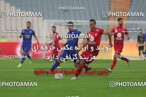 1553848, Tehran, Iran, لیگ برتر فوتبال ایران، Persian Gulf Cup، Week 8، First Leg، Esteghlal 2 v 2 Persepolis on 2021/01/11 at Azadi Stadium