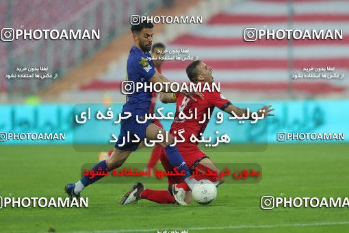 1553842, Tehran, Iran, لیگ برتر فوتبال ایران، Persian Gulf Cup، Week 8، First Leg، Esteghlal 2 v 2 Persepolis on 2021/01/11 at Azadi Stadium