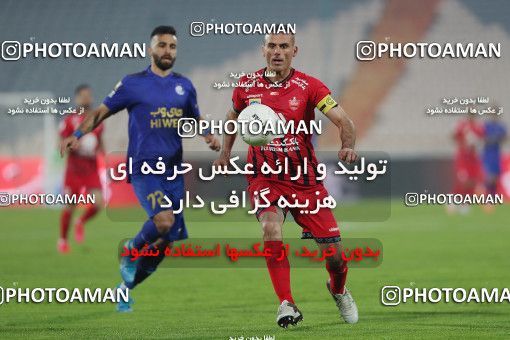 1553841, Tehran, Iran, لیگ برتر فوتبال ایران، Persian Gulf Cup، Week 8، First Leg، Esteghlal 2 v 2 Persepolis on 2021/01/11 at Azadi Stadium