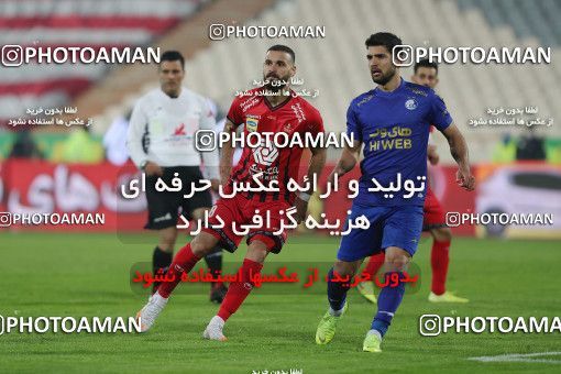 1553954, Tehran, Iran, لیگ برتر فوتبال ایران، Persian Gulf Cup، Week 8، First Leg، Esteghlal 2 v 2 Persepolis on 2021/01/11 at Azadi Stadium