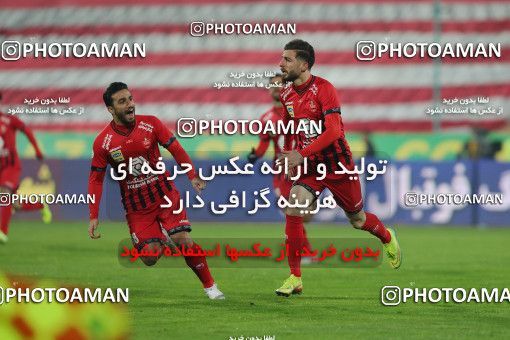 1553951, Tehran, Iran, لیگ برتر فوتبال ایران، Persian Gulf Cup، Week 8، First Leg، Esteghlal 2 v 2 Persepolis on 2021/01/11 at Azadi Stadium
