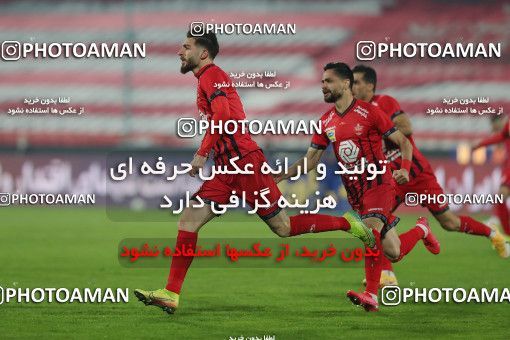 1553822, Tehran, Iran, لیگ برتر فوتبال ایران، Persian Gulf Cup، Week 8، First Leg، Esteghlal 2 v 2 Persepolis on 2021/01/11 at Azadi Stadium