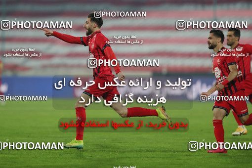 1553872, Tehran, Iran, لیگ برتر فوتبال ایران، Persian Gulf Cup، Week 8، First Leg، Esteghlal 2 v 2 Persepolis on 2021/01/11 at Azadi Stadium
