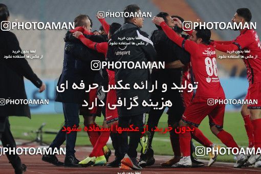 1553931, Tehran, Iran, لیگ برتر فوتبال ایران، Persian Gulf Cup، Week 8، First Leg، Esteghlal 2 v 2 Persepolis on 2021/01/11 at Azadi Stadium
