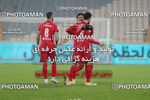 1553933, Tehran, Iran, لیگ برتر فوتبال ایران، Persian Gulf Cup، Week 8، First Leg، Esteghlal 2 v 2 Persepolis on 2021/01/11 at Azadi Stadium