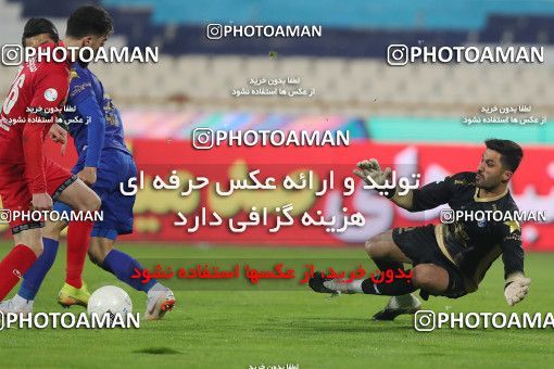 1553929, Tehran, Iran, لیگ برتر فوتبال ایران، Persian Gulf Cup، Week 8، First Leg، Esteghlal 2 v 2 Persepolis on 2021/01/11 at Azadi Stadium