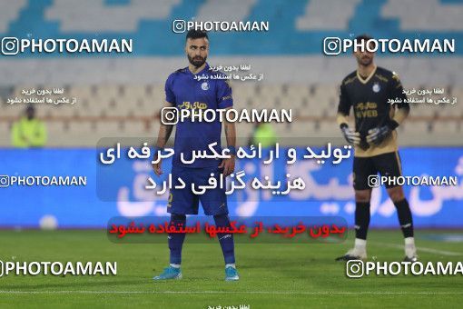 1553938, Tehran, Iran, لیگ برتر فوتبال ایران، Persian Gulf Cup، Week 8، First Leg، Esteghlal 2 v 2 Persepolis on 2021/01/11 at Azadi Stadium